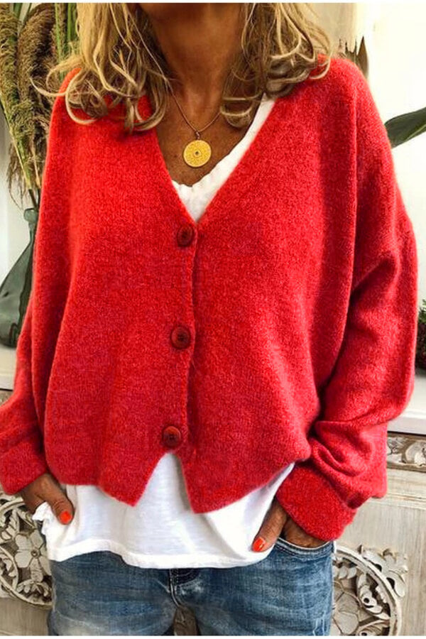 Casual Loose Knitted Cardigan