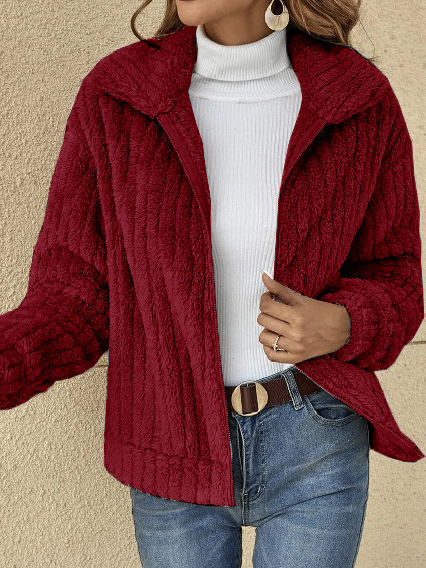 Women Casual Daily Loose Long Sleeve Coat