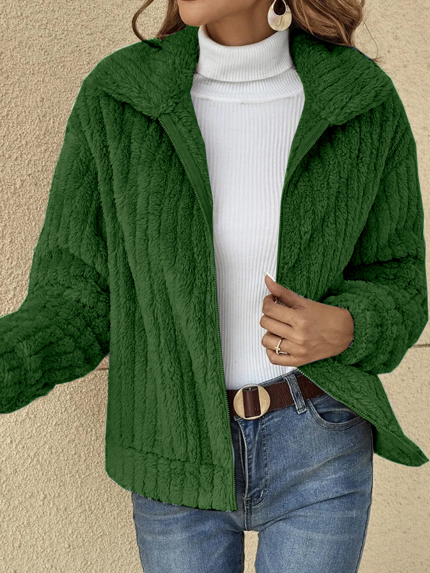 Women Casual Daily Loose Long Sleeve Coat