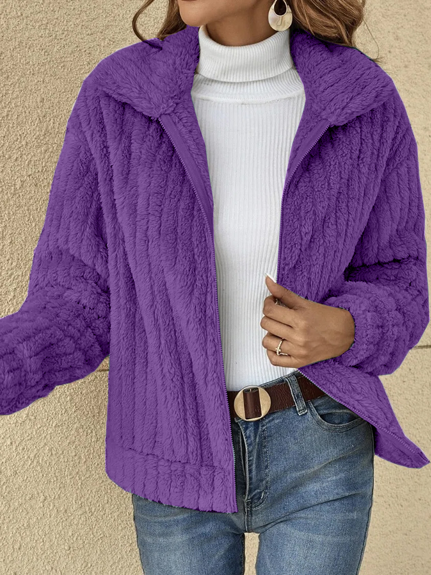 Women Casual Daily Loose Long Sleeve Coat