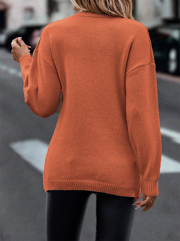 Plain Loose Casual Sweater