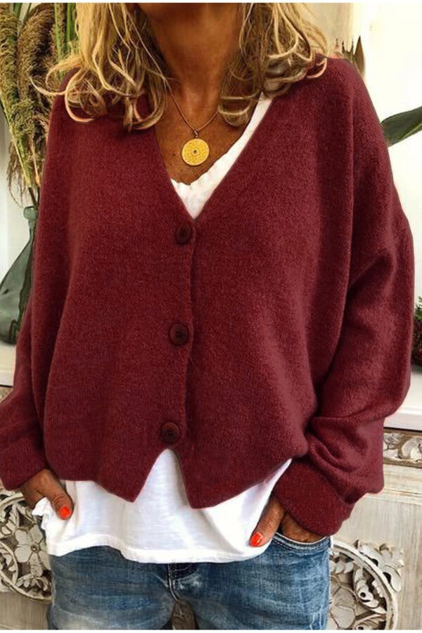 Casual Loose Knitted Cardigan