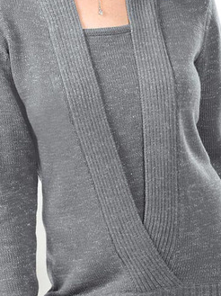 Casual Plain Warm Sweater