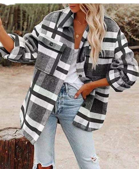 Amy Plaid Blouse