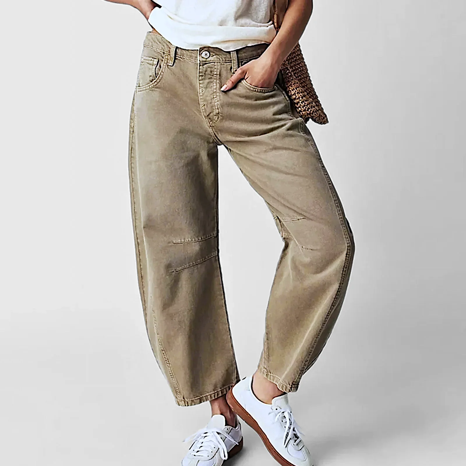 Sienna '90s Washed Wide-Leg Jeans