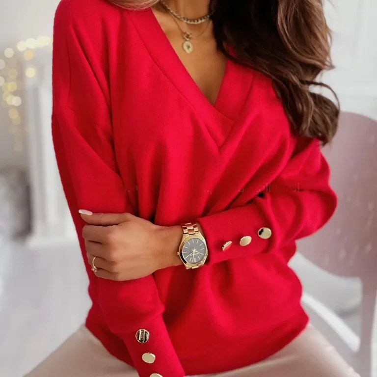 Alicia V-neck Sweater