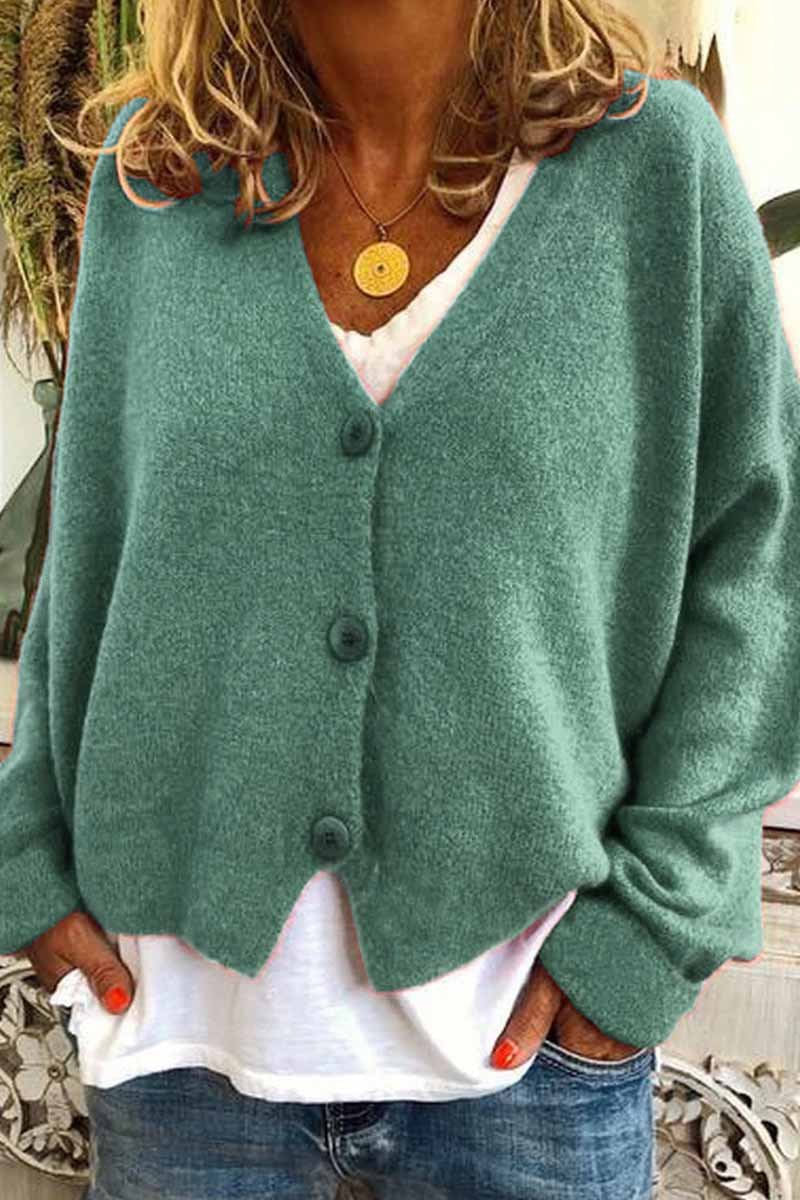 Casual Loose Knitted Cardigan