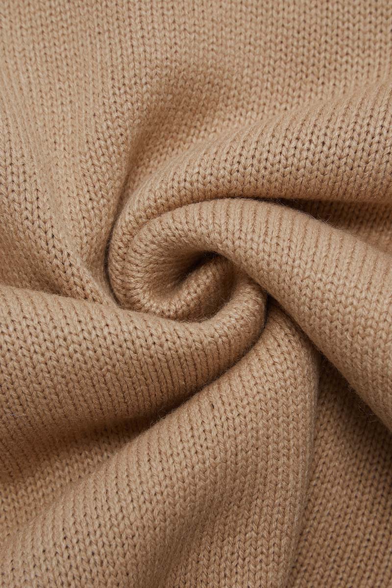 Solid Pointelle Knit Button Up Cardigan