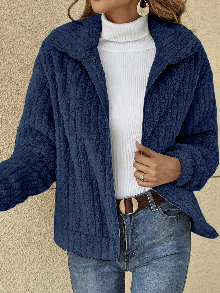 Women Casual Daily Loose Long Sleeve Coat